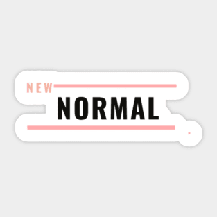 New Normal Woman Sticker